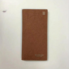 Men's Frosted Long Wallet Card Holder Slim Wallet Clutch Bag Pouch Wallet
