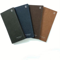 Men's Frosted Long Wallet Card Holder Slim Wallet Clutch Bag Pouch Wallet