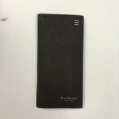 Men's Frosted Long Wallet Card Holder Slim Wallet Clutch Bag Pouch Wallet