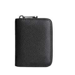 Men's Anti-theft Leather Card Clip 17-inch Bag