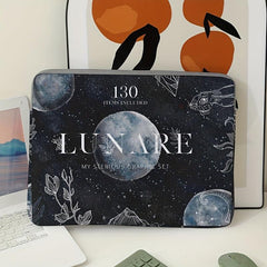 Night Sky Laptop Bag Soft Cover Sleeve Tablet Leather Star Night