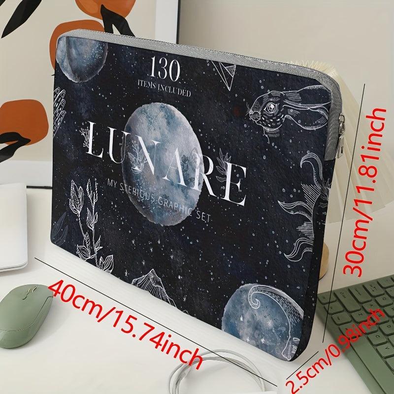 Night Sky Laptop Bag Soft Cover Sleeve Tablet Leather Star Night