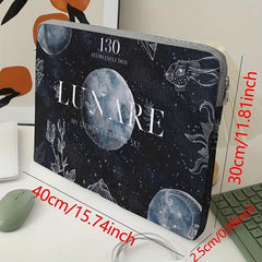 Night Sky Laptop Bag Soft Cover Sleeve Tablet Leather Star Night