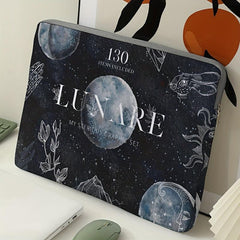Night Sky Laptop Bag Soft Cover Sleeve Tablet Leather Star Night