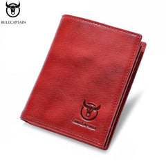 Men's Leather Wallet Large Capacity Driver's Card Bag