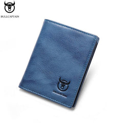 Men's Leather Wallet Large Capacity Driver's Card Bag