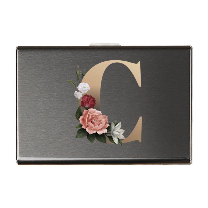 RFID Blocking Aluminum Card Holder Men Slim Wallet Money Bag