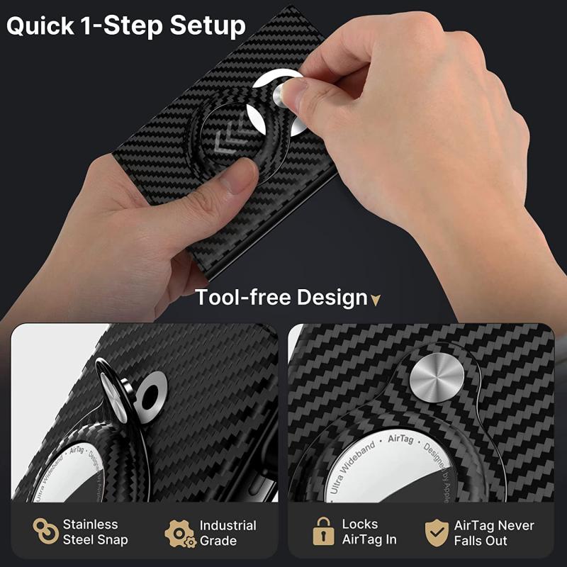 RFID Blocking Wallet with Money Clip