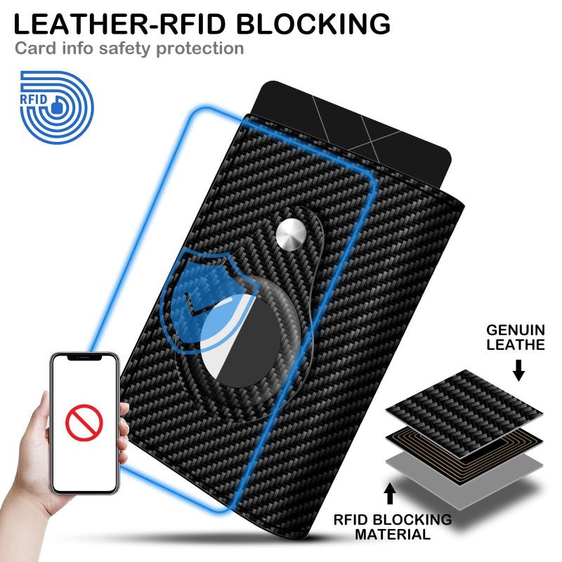 RFID Blocking Wallet with Money Clip