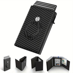 RFID Blocking Wallet with Money Clip