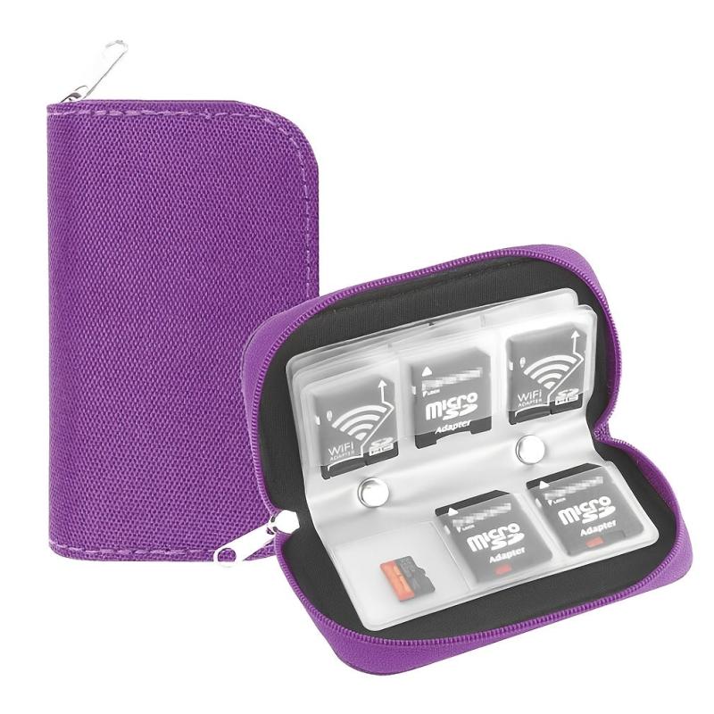 Mini Memory Card Storage Carrying Pouch Case Holder Wallet