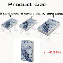 Men's RFID Blocking Tactical Card Holder Business Stainless Steel