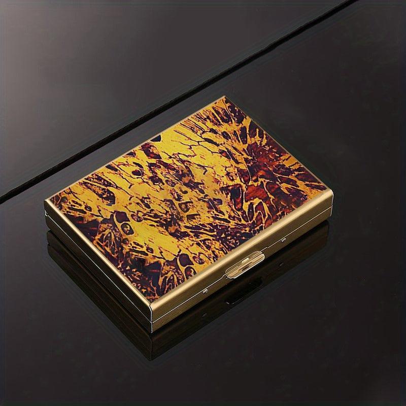 Men's RFID Blocking Tactical Card Holder Business Stainless Steel