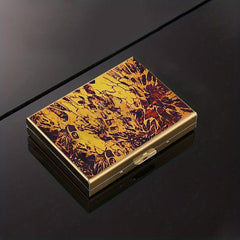Men's RFID Blocking Tactical Card Holder Business Stainless Steel