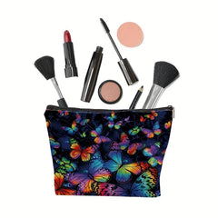 Butterfly Pattern Makeup Bag Small Capacity Cosmetic Bag Mini Change Holder