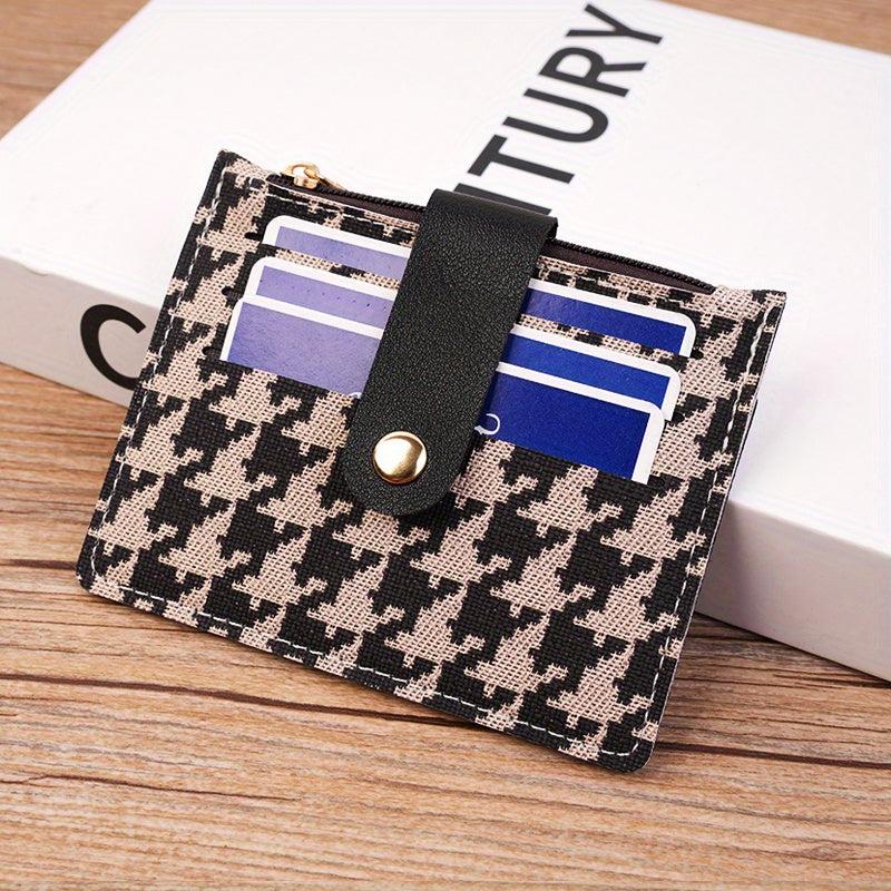 Men's Card Holder Minimalist ID Credit Bank Holder Coin Cash Purse