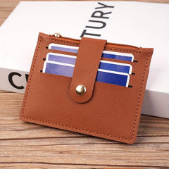 Men's Card Holder Minimalist ID Credit Bank Holder Coin Cash Purse