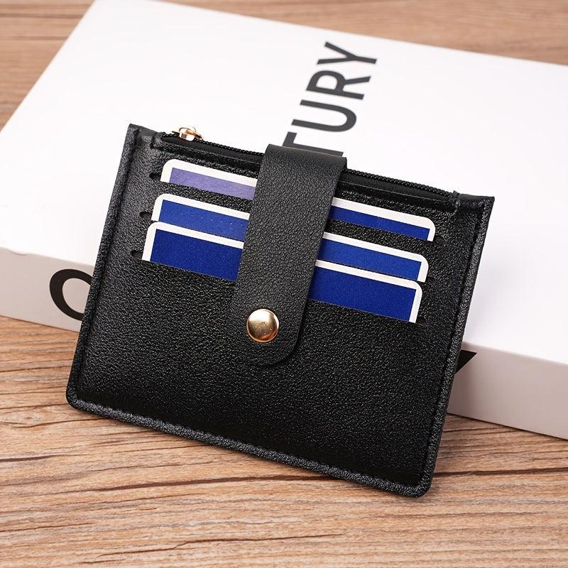 Men's Card Holder Minimalist ID Credit Bank Holder Coin Cash Purse