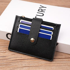 Men's Card Holder Minimalist ID Credit Bank Holder Coin Cash Purse