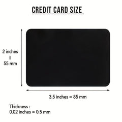 Engraved Aluminum Wallet Insert Card - Never Forget I Love You