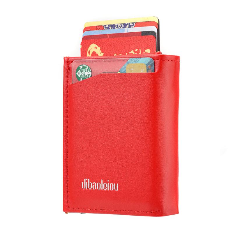 Men's RFID Credit Card Holder Leather Wallet
