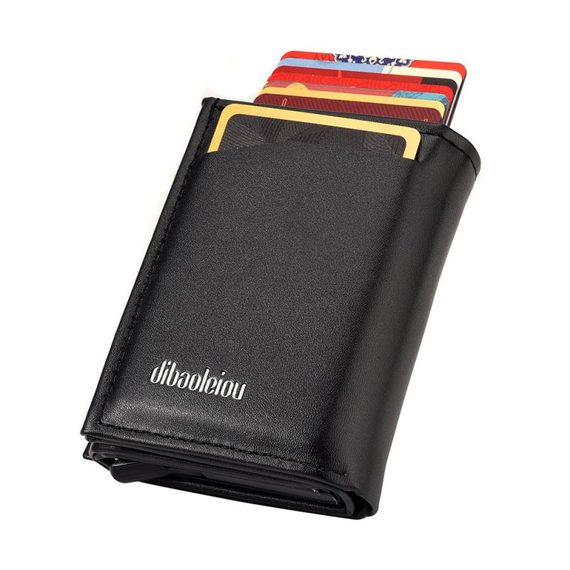 Men's RFID Credit Card Holder Leather Wallet