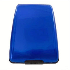 RFID Blocking Aluminum Wallet Mini Portable Credit Card Case