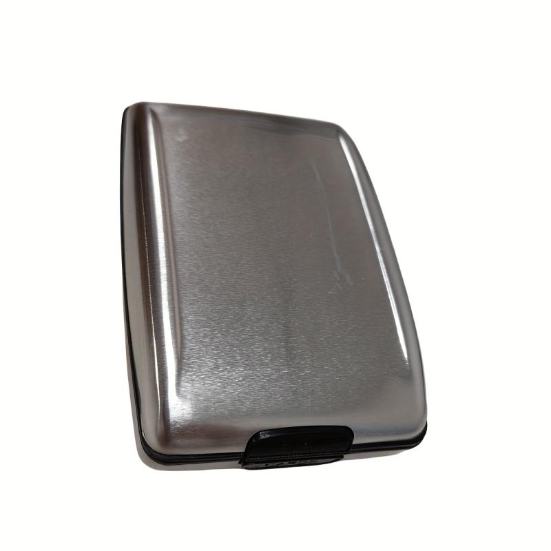 RFID Blocking Aluminum Wallet Mini Portable Credit Card Case