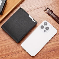 Men's Minimalist Wallet Business Wallet With Card Slots Large Capacity