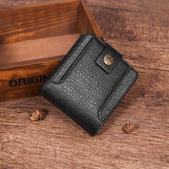 Men's Short PU Leather Wallet Card Holder