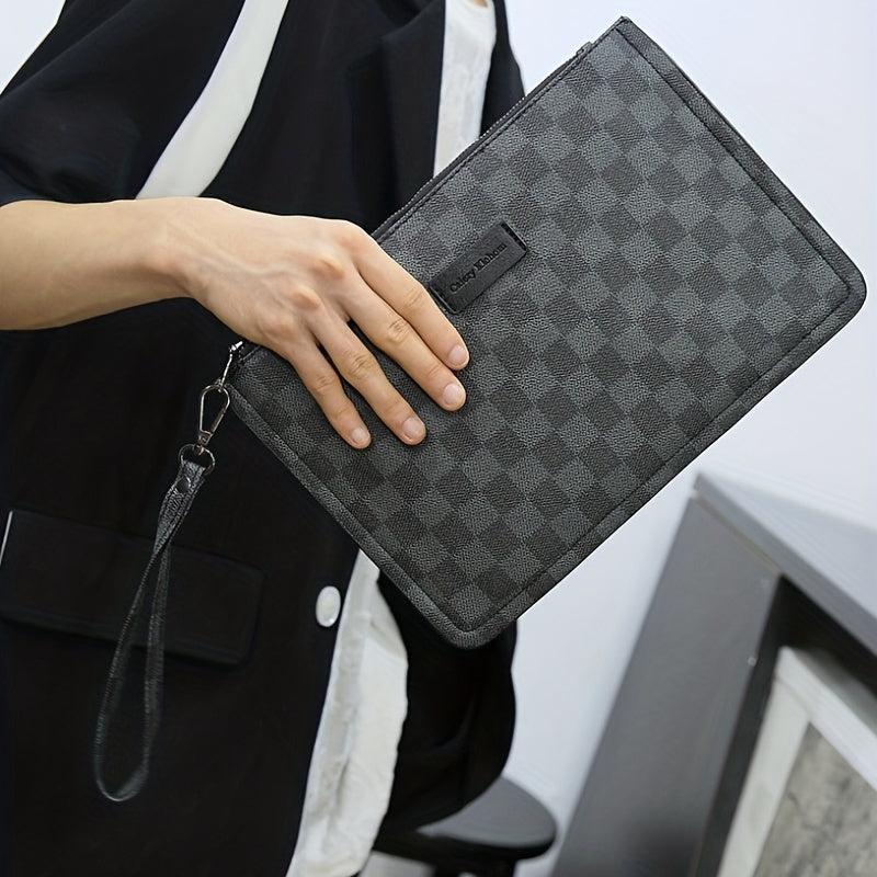 Men's Large Capacity Clutch Bag For Travel Business Trip