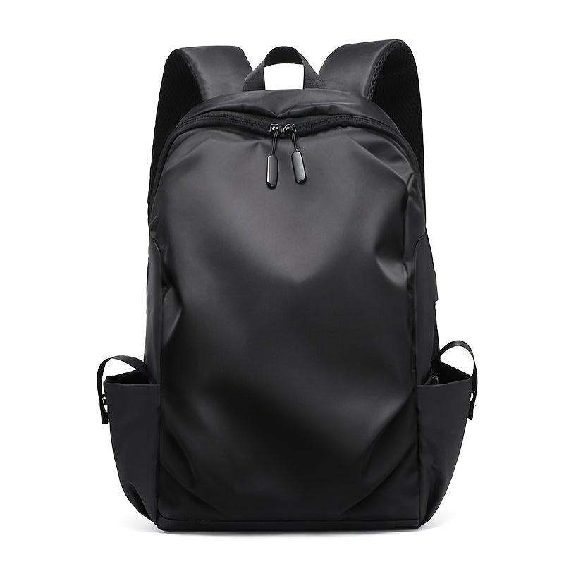Men's Waterproof Printing School Bag USB Anti theft Travel Computer Bag