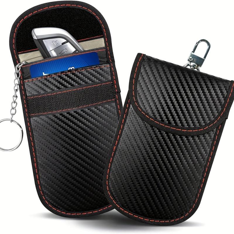 2pcs Faraday Case RFID Blocking Key Bag Large Size