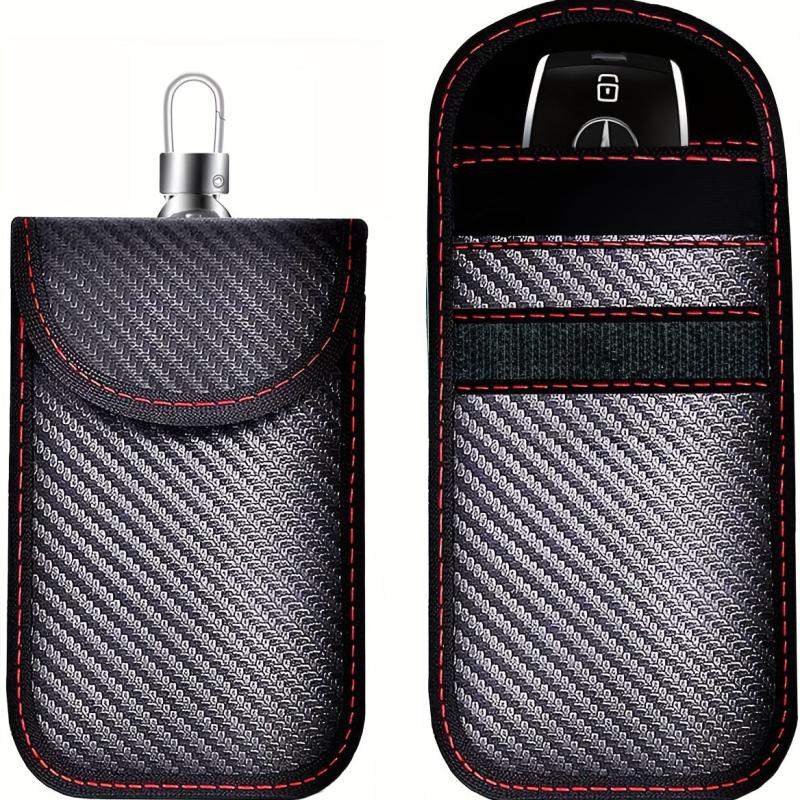 2pcs Faraday Case RFID Blocking Key Bag Large Size