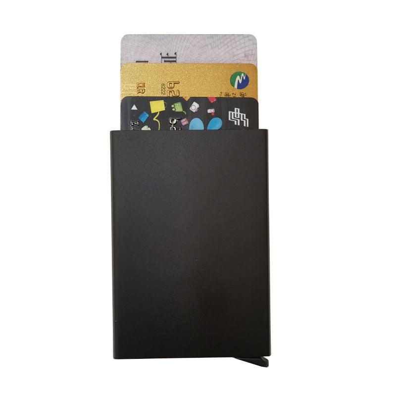 Metal Automatic Pop Up Credit Card Holder Business Card Holder Aluminum Alloy