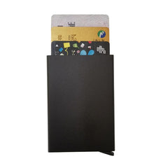 Metal Automatic Pop Up Credit Card Holder Business Card Holder Aluminum Alloy