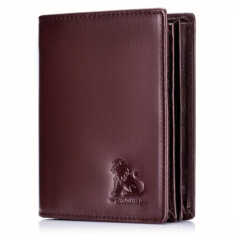 RFID Blocking Large Capacity Bifold Wallet for Men