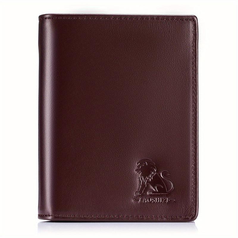 RFID Blocking Large Capacity Bifold Wallet for Men