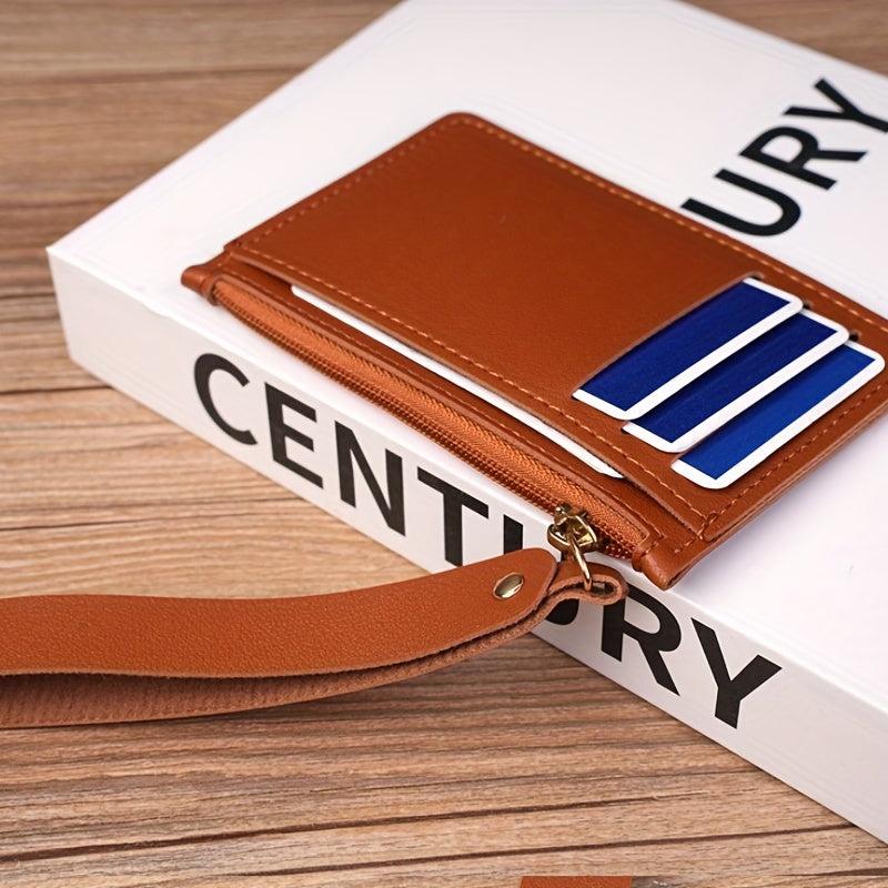 Men's Leather Wallet Coin Purse Money Card Holder