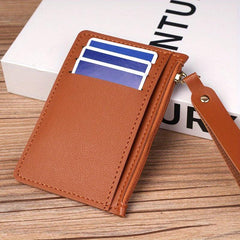 Men's Leather Wallet Coin Purse Money Card Holder