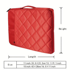 Portable Computer Bag for Daily Work and Travel - Large Capacity Lightweight