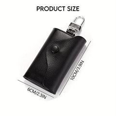 Men's Leather Key Case Card Holder Multifunctional