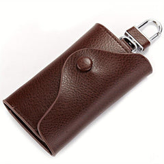 Men's Leather Key Case Card Holder Multifunctional