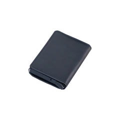 RFID Blocking Aluminum Pop Up Wallet with Leather Pocket