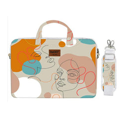 Casual Graffiti Laptop Handbag Waterproof Shockproof Adjustable