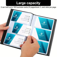 2pcs Business Card Organizer Holder Credit Card Organizer For Men
