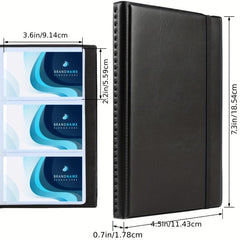 2pcs Business Card Organizer Holder Credit Card Organizer For Men