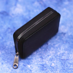 Men's Zipper Card Holder Wallet 18 Slots