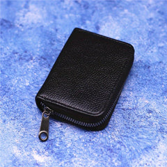Men's Zipper Card Holder Wallet 18 Slots