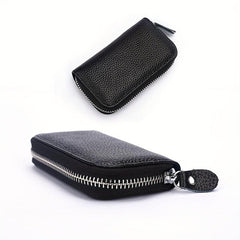 Cowhide Key Bag Lock Key Bag Men's And Women's Coin Purse Card Bag